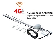 4G Yagi Antenna เสารับสัญญาณ 3G/4G G Antenna Yagi Antenna 25dbi 4G LTE SMA Male Outdoor Antenna Directional Booster Amplifier Modem