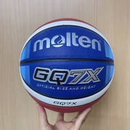 (ของแท้ 100%) Molten Basketball ลูกบาส บาสเกตบอล GQ7X ลูกบาสเกตบอล 7 หนัง PU คุณภาพสูง ยืดหยุ่นสูง บ