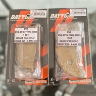 R25 DISC PAD FRONT XMAX/ DAYTONA R25 BRAKE PADS FRONT XMAX/