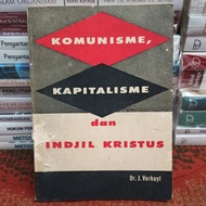 Buku Original Komunisme, Kapitalisme, dan Indjil Kristus
