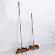 Taiwan 24h Indoor Outdoor Broom Stainless Steel Household Cleaning Soft Bristle School Classroom Res