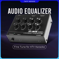 Micro Audio Equalizer Preamp 7 Band Fine Tune for KTV Karaoke - EQ207