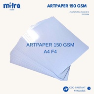 Art Paper 150 Gsm A4 Size F4 Contents 500, 50, 100 Sheets Art Paper 150 Gsm A4 F4