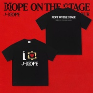 KPOP BANGTAN J-HOPE Merch Cotton T-shirt HOPE ON THE STAGE WORLD TOUR Printed Loose Short Sleeve Top