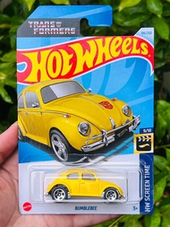 Hobby Store xe mô hình Hot Wheels Basic Volkswagen Bumble Bee - Xe Bọ Vàng (Full Card )