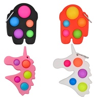 Pop It Children's Toys Spinner Model Among Us Unicorn Children's sensory toys