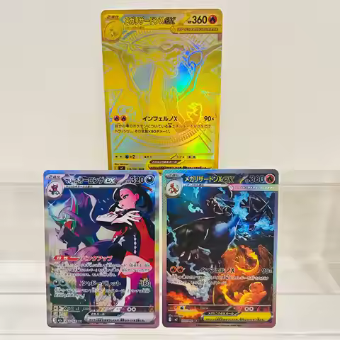 Charizard Marnie's Ogerpon Japanese Version Collectible Grade DIY Foil Texture Nice Condition Premiu
