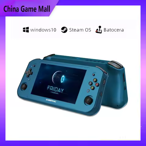 For WIN600 Retro PC Handheld Game Console ANBERNIC Upgraded Portable PC Mini Laptop Win10/Steam OS S
