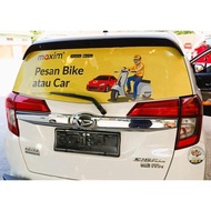 Asha.store01 MAXIM PRIORITY REAR WINDOW STICKER 2024