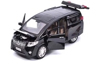 MÔ HÌNH XE TRƯNG BÀY TOYOTA ALPHA 1:24 XLG(ĐEN)