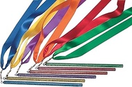 Sportime Rainbow Ribbon Wands, 36 Inches, Set of 6-004549