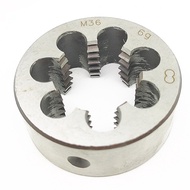 Precision Round Die Teeth M30M33M36X4 3.5 3 2.5 2 1.5 1.25 1 0.5 Positive Negative Buckle Right Left