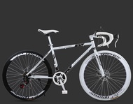 FIXED GEAR 24 Speed มีเกียร์ จักรยานฟิกเกียร์ เสือหมอบ ขนาดเฟรม 49 cm ล้อ 26 นิ้ว ขอบ 40 มิล เฟรมเหล็ก ขนาดยาง 700x23c