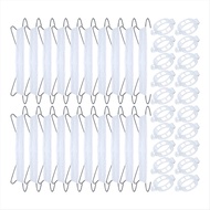 40pcs Tomato Hooks with String Tomato Support Hooks Tomato Holder Hooks & Plant Support Clips with 3