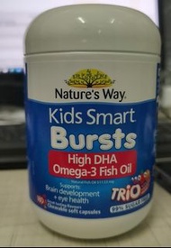 NATURE'S WAY KIDS SMART OMEGA-3 魚油三重奏 X180 粒