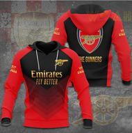 XZX180305 Arsenal f.c All Over Printed 3D Hoodie 17
