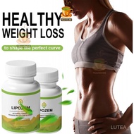 Lipozem - 100% Natural -2 capsules per day - Advanced BHB Formula - Health Care Supplement QX2H