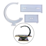 [rirclhc] Jewelry Display Rack Mould Epoxy Resin Casting Mould for Table