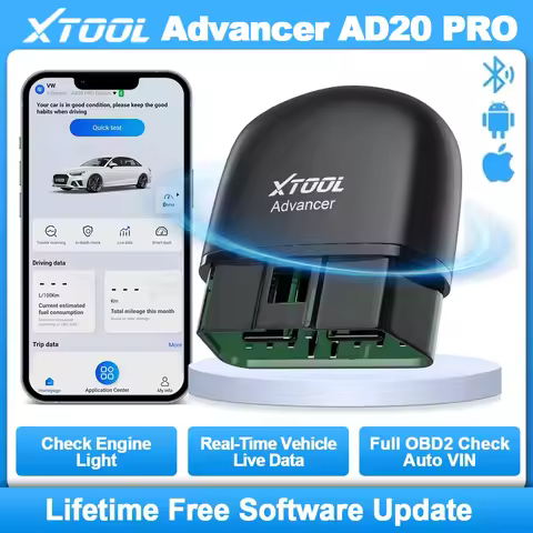 XTOOL Advancer AD20PRO Bluetooth OBD2 Scanner Full System Car Diagnostic Tool OBDII Auto Code Reader