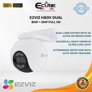 EZVIZ H80x Dual 8MP + 2MP Full HD 1080P Color Night Vision Two Way Talk Outdoor Dual Lens Security C