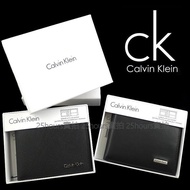 【CK專櫃正品】美國專櫃購入Calvin Klein 防刮皮零錢袋 雙鈔票層 真皮 短夾 男生皮夾 男用 錢包真皮