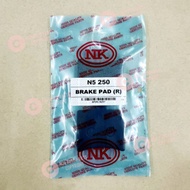 DISC BRAKE PAD (REAR) - NAZA - N5 250/ BLADE 250/ BLADE 650 - SINGLE PISTON CALIPER (NK)