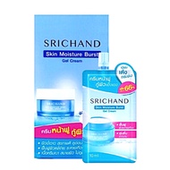 ( 1กล่อง บรรจุ 6 ซอง ) เจลครีมกู้ผิวศรีจันทร์ Srichand Skin Moisture Burst Gel Cream