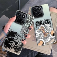 Honor 200 Smart Casing Honor X8B X8C X7C Casing Anime One Piece Gear 5 Luffy Shockproof Case Matte H