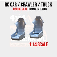 RC Car Seat Racing 1/14 Scale 1:14Crawler Trucks Drift Motor Boat Size Drift Convert Dmax