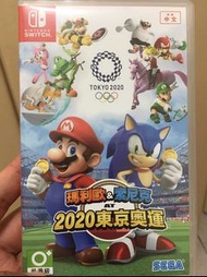 NS switch 遊戲 瑪利歐&amp;索尼克2020東京奧運