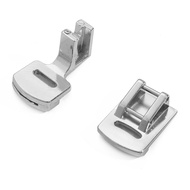 1Pc Steel Sliver Rolled Hem Curling Presser Foot For Sewing Machine Singer Janome Sewing Accessories