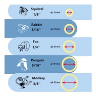 【COD】5000pcs Zoo Package 1 / 8 3 / 16 1 / 4 5 / 16 3 / 8