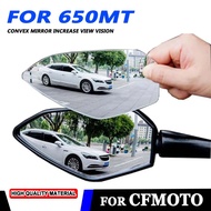 For CFMOTO CF MOTO 650MT MT650 MT 650 MT Motorcycle Accessories Wide Angle Rearview Mirrors Lens Sid