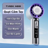 Tirek N88 Mini handheld fan - 100 wind levels - Has super cool cold clams. Run continuously for 3 - 