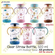 2021 Richell Version Aqulea Straw Bottle Mug Baby Cup Baby Bottle 320ml with Anti-base #richell