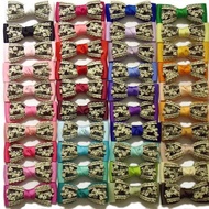 AF225 Lace & Pearl Bow