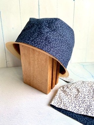 唐草紋雙面頭巾帽  手術帽 化療帽 料理帽 工作帽 聖誕 交換禮物