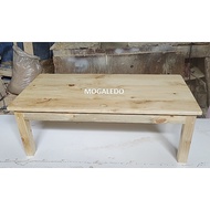 120X60X35CM LEAF TABLE WOODENnatural