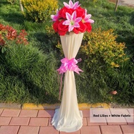 PAMPAS | Wedding Decoration Flower Pillars