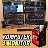 PC TRADING MULTI 4 MONITOR SET INTEL CORE I3 13100F-16GB-ARC A380