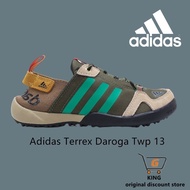 100% Original Adidas Terrex Daroga Twp 13 Blue Wading Shoes Summer Breathable Comfortable Mesh Casua