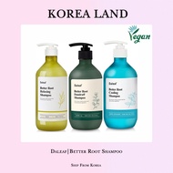 Daleaf | Better Root Shampoo - Chlorella Relaxing/ Sage Dandruff/Apple Mint Cooling (500ml)