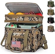 Maelstrom Lunch Box for Men, 23L Insulated Lunch Bag, Expandable Double Deck Cooler Bag, Lightweight