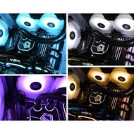 Id COOLING DF 12025 RGB SINGLE 12CM PWM FAN ID-COOLING DF-12025 CASING