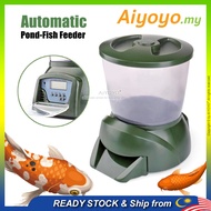 Automatic Fish Feeder Fish Food Feeder Pond Feeder Fish Tank Food Feeding Bekas Makanan Ikan Kolam I