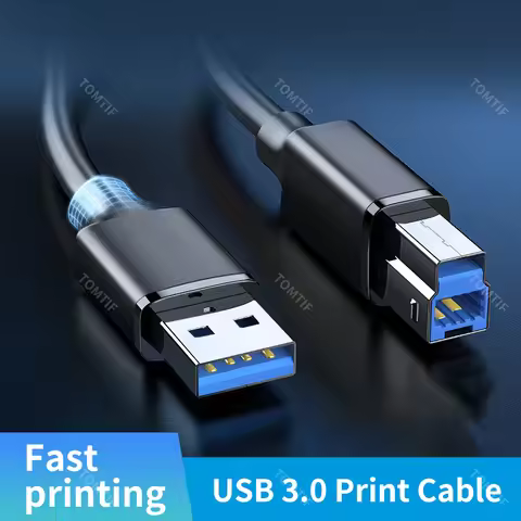 USB 3.0 Printer Cable usb 3.0 A to B USB3.0 Cable Extension Printer Cord Wire for PC Epson ZJiang La