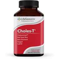 LifeSeasons Choles-T - Cholesterol Support Supplement - Red Yeast Rice, CoQ10, Guggul & Phytosterols