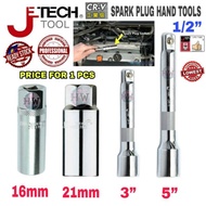 JETECH Spark Plug Box Socket 16mm/ 21mm / 1/2” Socket Box Extension Bar .