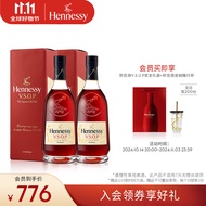 轩尼诗（Hennessy）【官方直营】轩尼诗VSOP干邑白兰地随享装 500mL 2瓶 法国进口洋酒