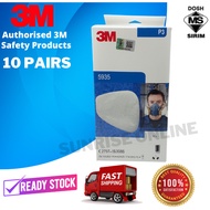 [ORIGINAL] 3M 5925 P2 R & 5935 P3 R Particulate Filter Replace 5N11 NIOSH 3M Gas Mask Filter Paintin